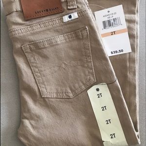 Brand New Lucky Brand Skinny Twill pants